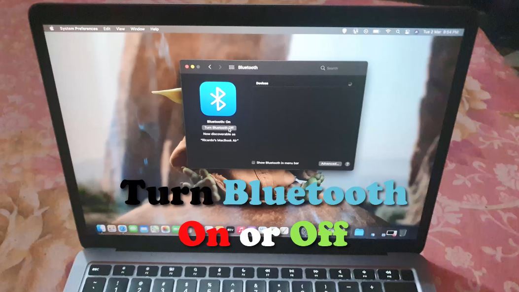 How to turn on or off bluetooth on macbook blogtechtips