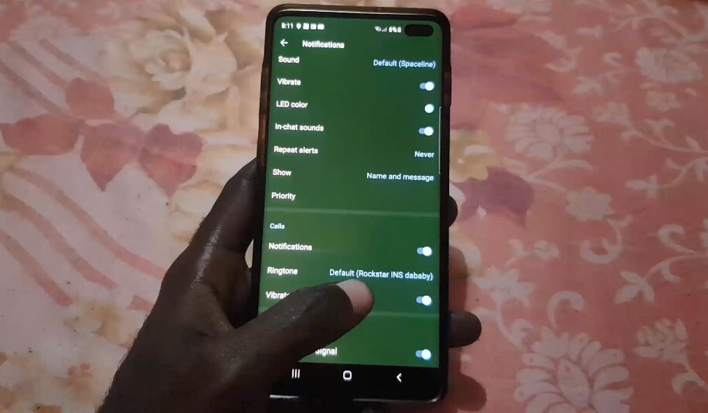 How to Change Ringtone on Signal