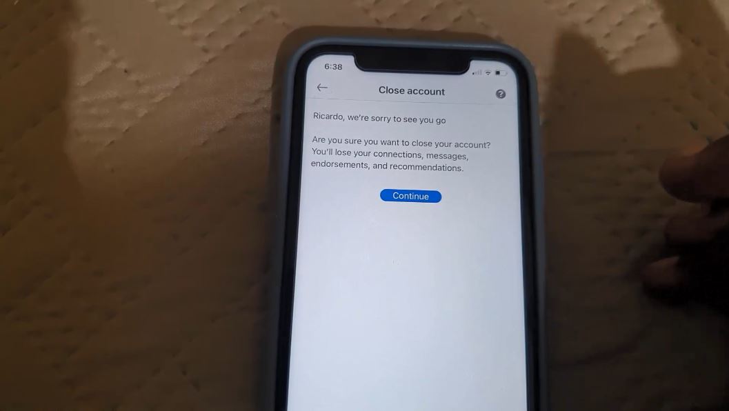 How to Close your Linkedin Account
