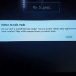 JVC TV Safe Mode