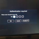 Authentication is Required Cable Box Fix