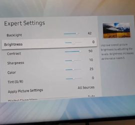 How to Adjust Brightness on Samsung Smart TV