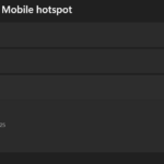 WiFi Hotspot Windows 11