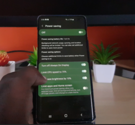 Power Saving Samsung Galaxy