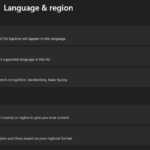 Change Language and Region Windows 11