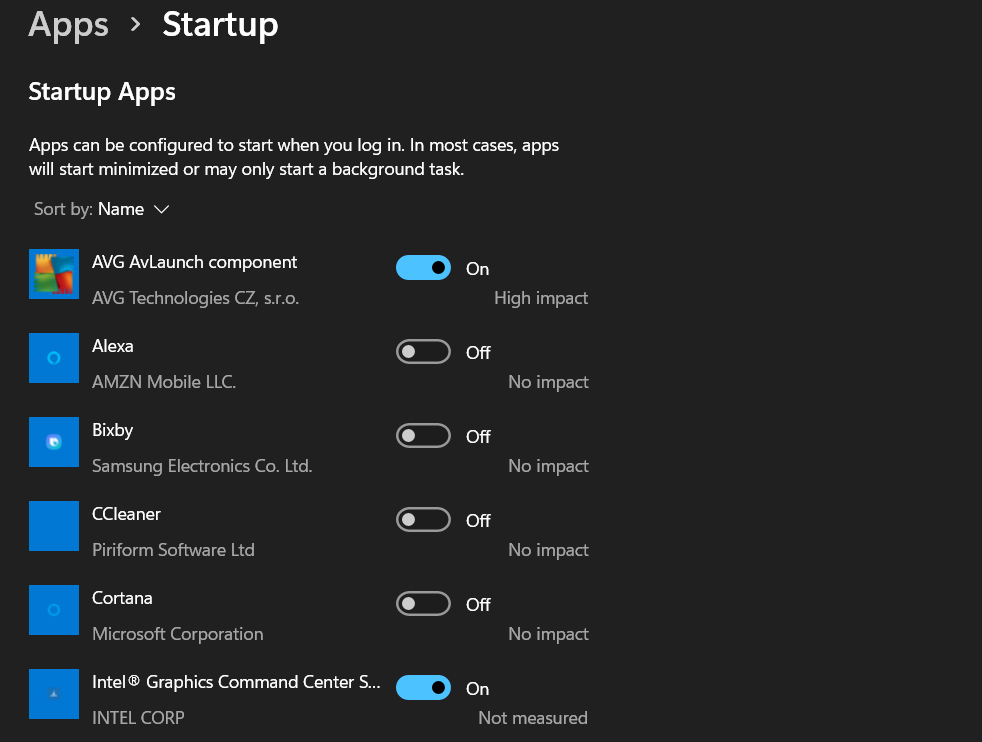 How to Stop Startup Apps in Windows 11