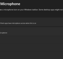 How to enable microphone access in windows 11