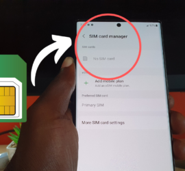 No SIM Card detected Galaxy S22 Fix