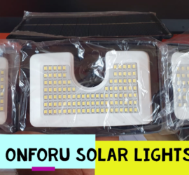 Onforu 2 Pack Solar Motion Sensor Light Outdoor Review