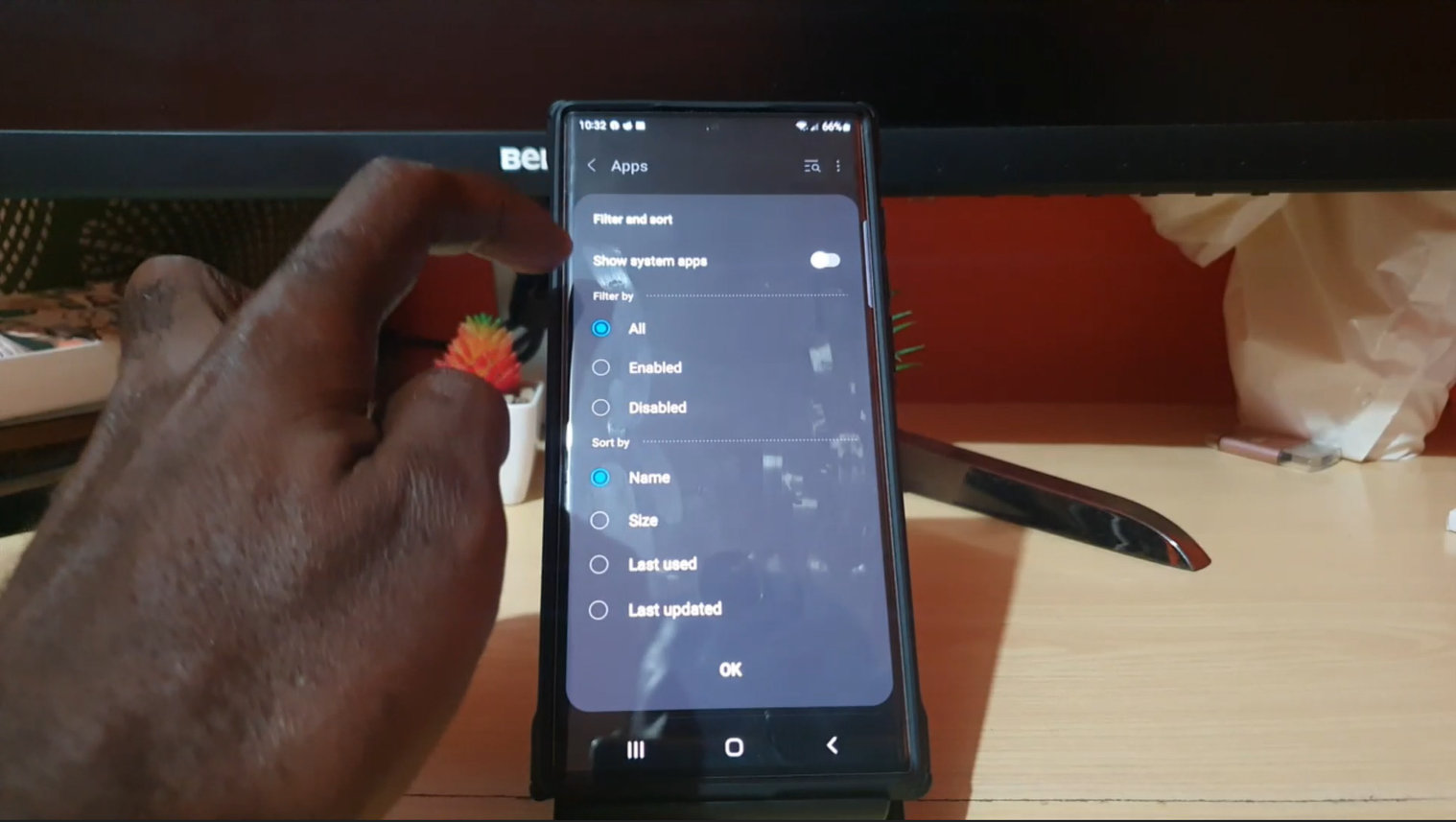 Show System Apps S22 - BlogTechTips