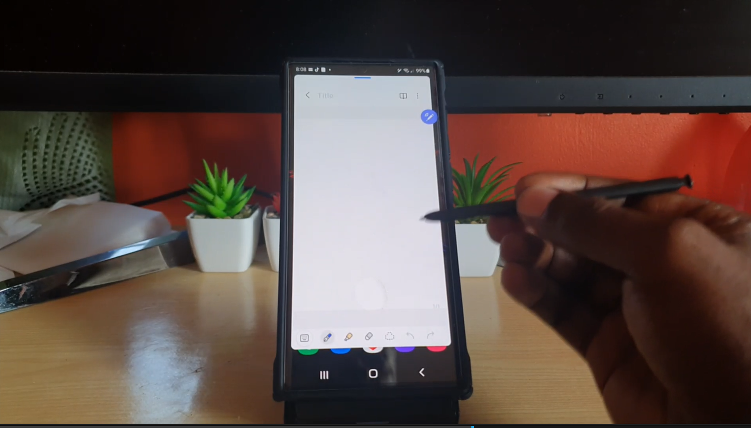 Quick Create Notes S22 Ultra
