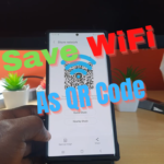 Save WiFi Password QR Code