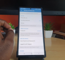 How to Delete Telegram Account