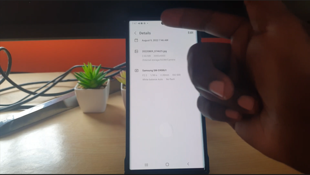 How to Edit Picture Details Samsung