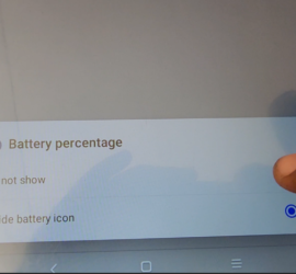 Alcatel Tablet Add Battery Percentage