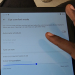 Eye Comfort Mode Alcatel