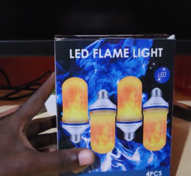 Cppslee Led Flame Light Bulbs