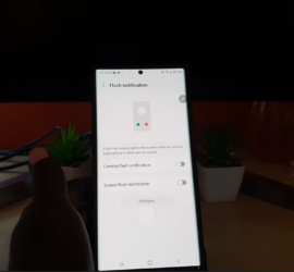 Flash Notifications Samsung S22