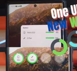 Samsung Galaxy S22 Ultra One UI 5 1 Update New Widget