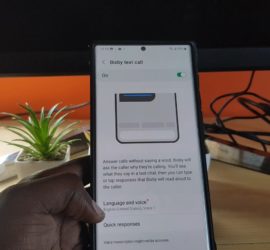 How to use Samsung Bixby Text Call