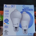 AmeriTop Motion Sensor Light Bulb