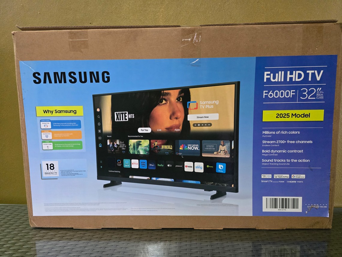 SAMSUNG 32 Inch Class Full HD F6000 Smart TV Full Review